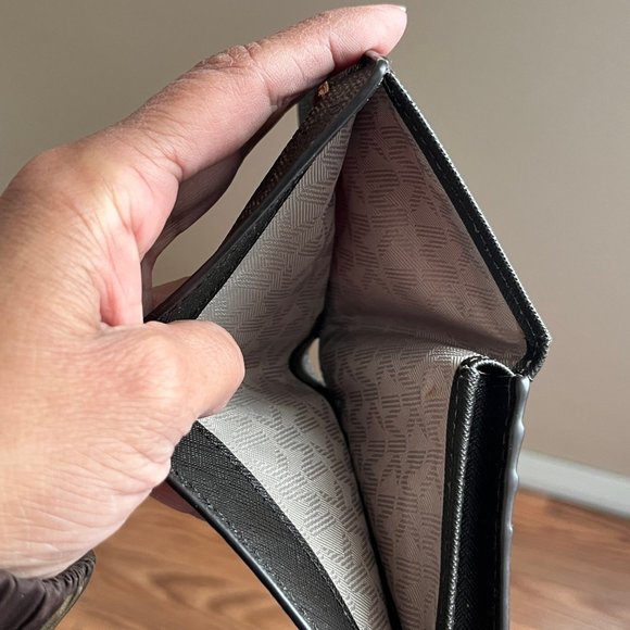 MICHAEL Michael Kors Jet Set Travel Bifold Wallet - Brown - Vintage - Picture 5 of 6